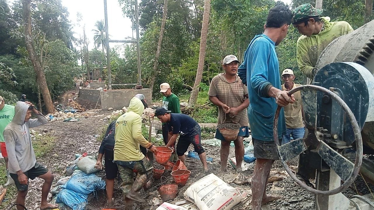 Kodim 1407/Bone Genjot Infrastruktur Jembatan Gantung di Desa Tadang Palie