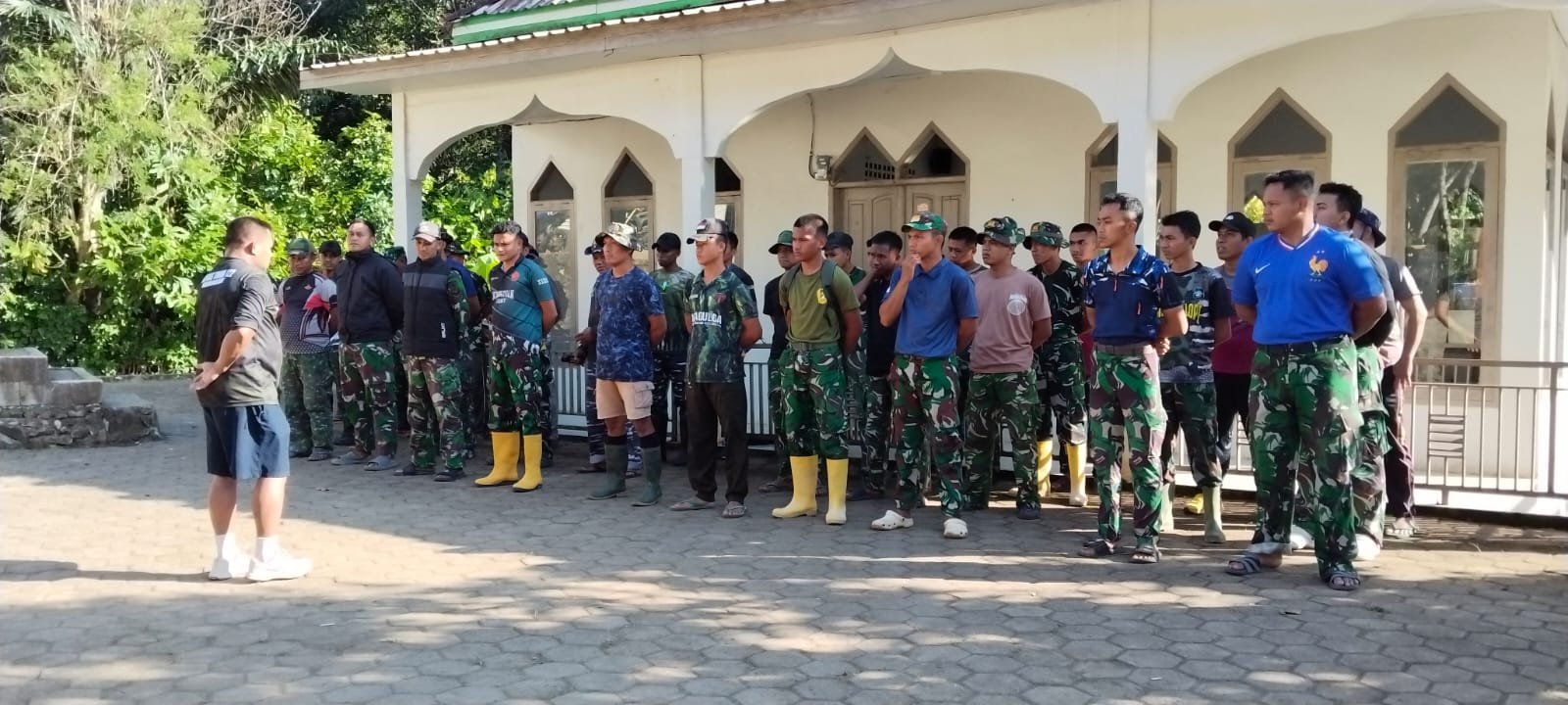 Apel Pagi sebagai Wadah Pendampingan Persiapan TMMD Ke-129 Kodim 1407/Bone