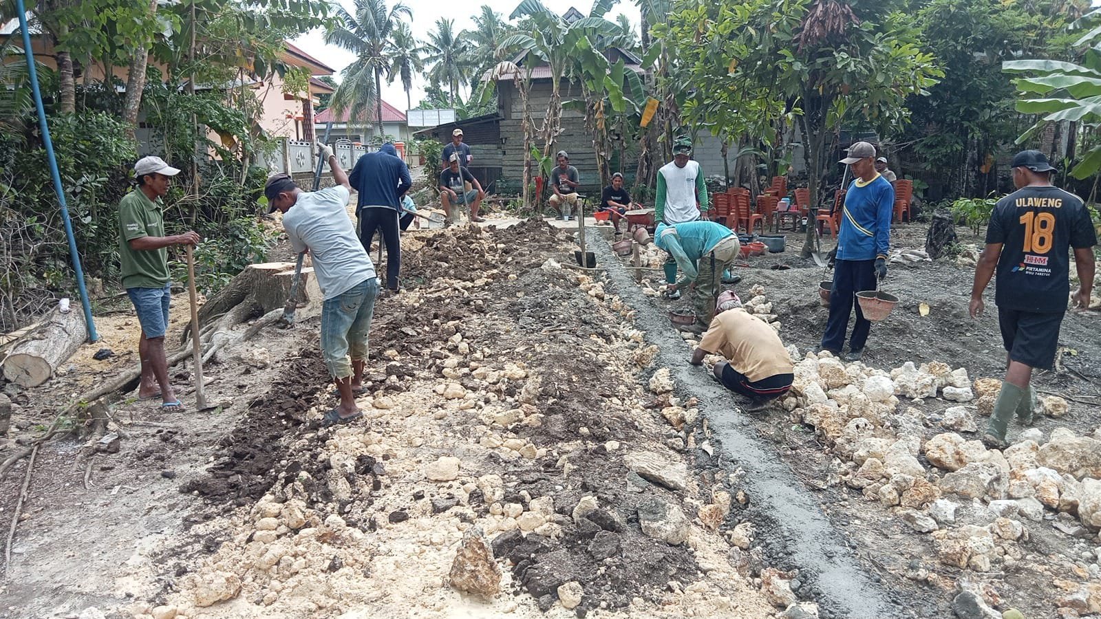 Satgas TMMD Fokus Percepatan Jalan Akses untuk Pembangunan Jembatan Gantung Tadang Palie
