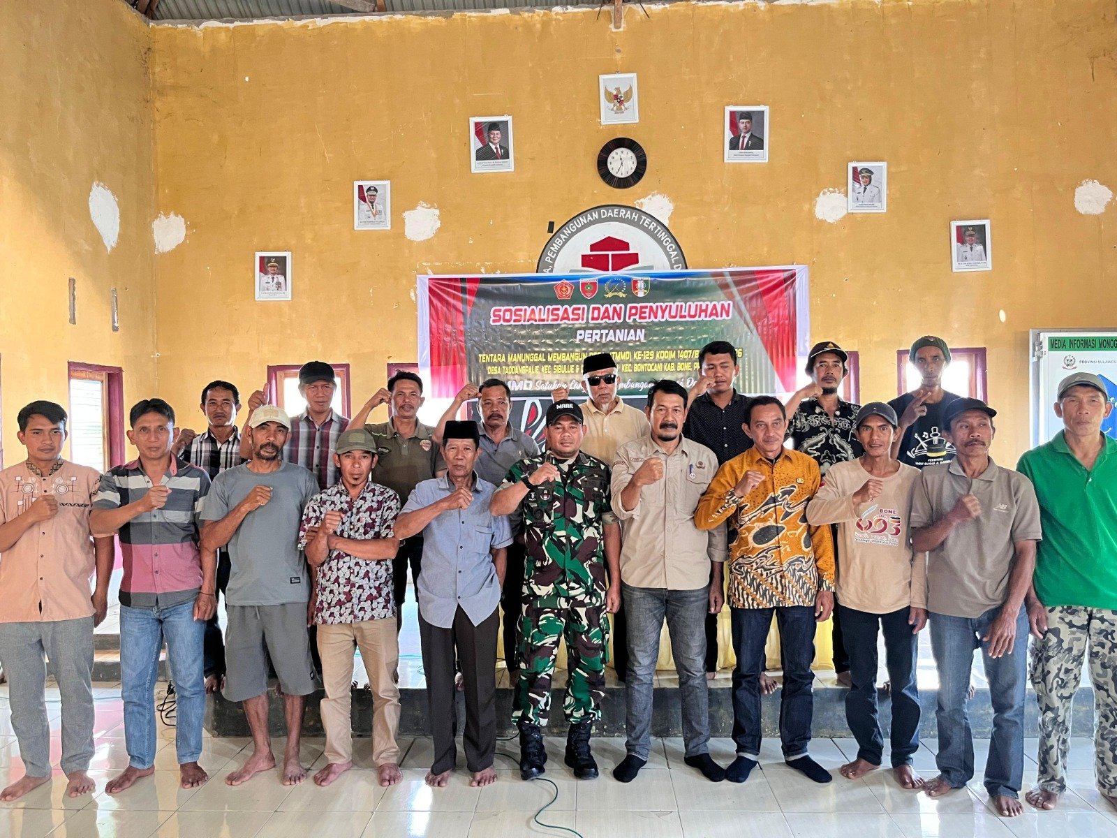 Program Nonfisik TMMD Ke-129: Pembekalan Pertanian bagi Masyarakat Desa Patukku