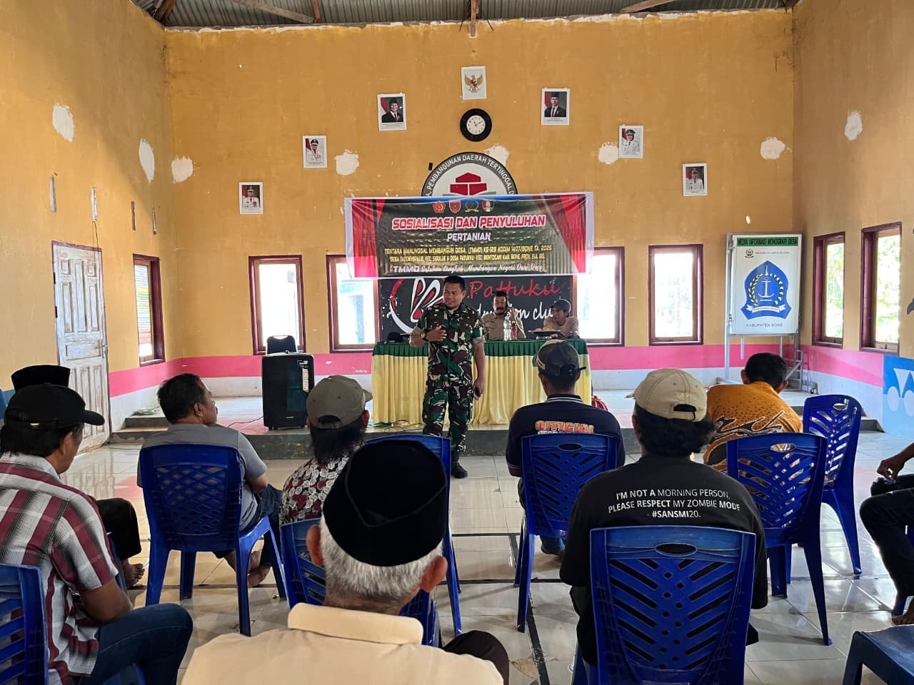 Desa Patukku Terima Penyuluhan Pertanian dari Satgas TMMD Ke-129 Kodim 1407/Bone