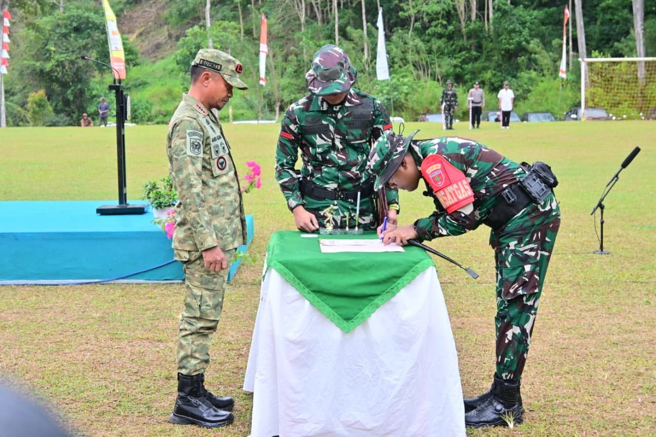 Optimalkan Pembangunan Infrastruktur dan Gotong Royong melalui TMMD Ke-129 di Bone