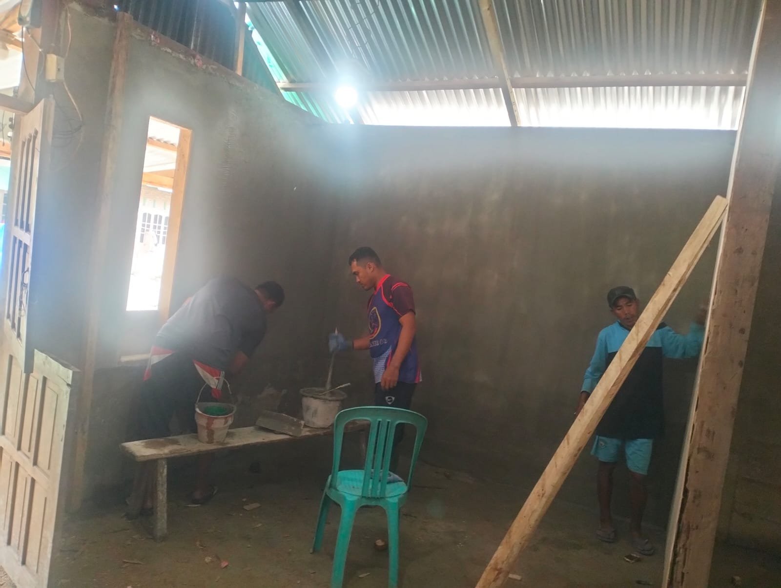 Wujudkan Hunian Layak, Satgas TMMD Kodim 1407/Bone Lakukan Pengacian di Bontocani