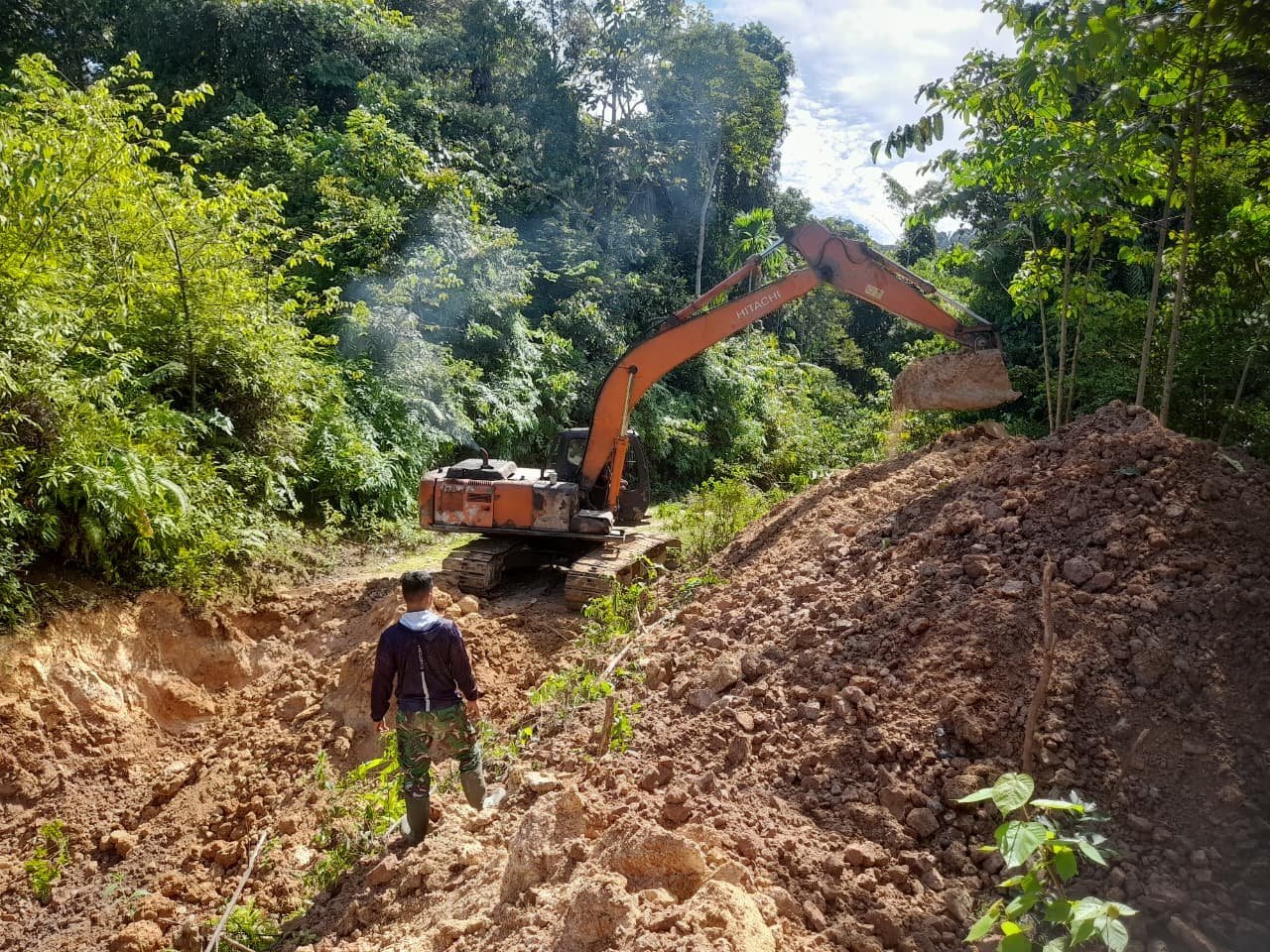 Jalan Baru di Aceh Jaya Permudah Angkut Hasil Pertanian Warga
