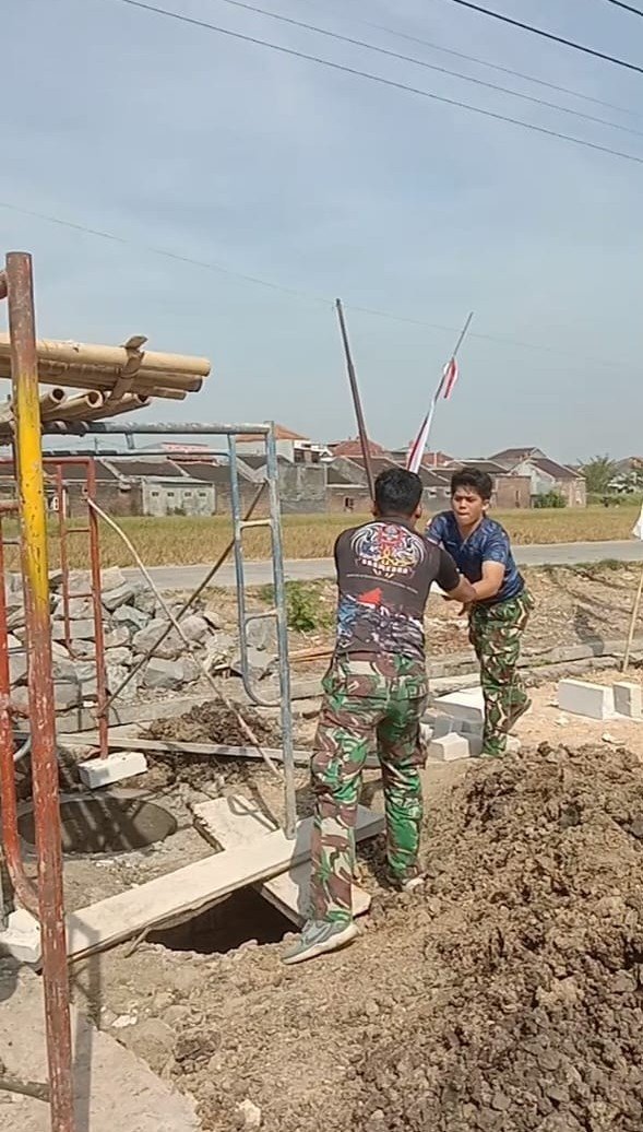 MCK Layak di Parangjoro Hasil Gotong Royong TMMD ke-129