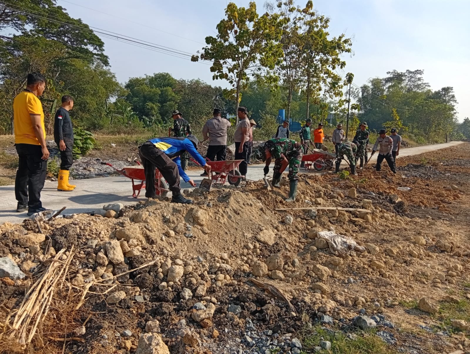 TMMD Reguler ke-129 di Parangjoro: Kolaborasi Bukan Sekadar Personel
