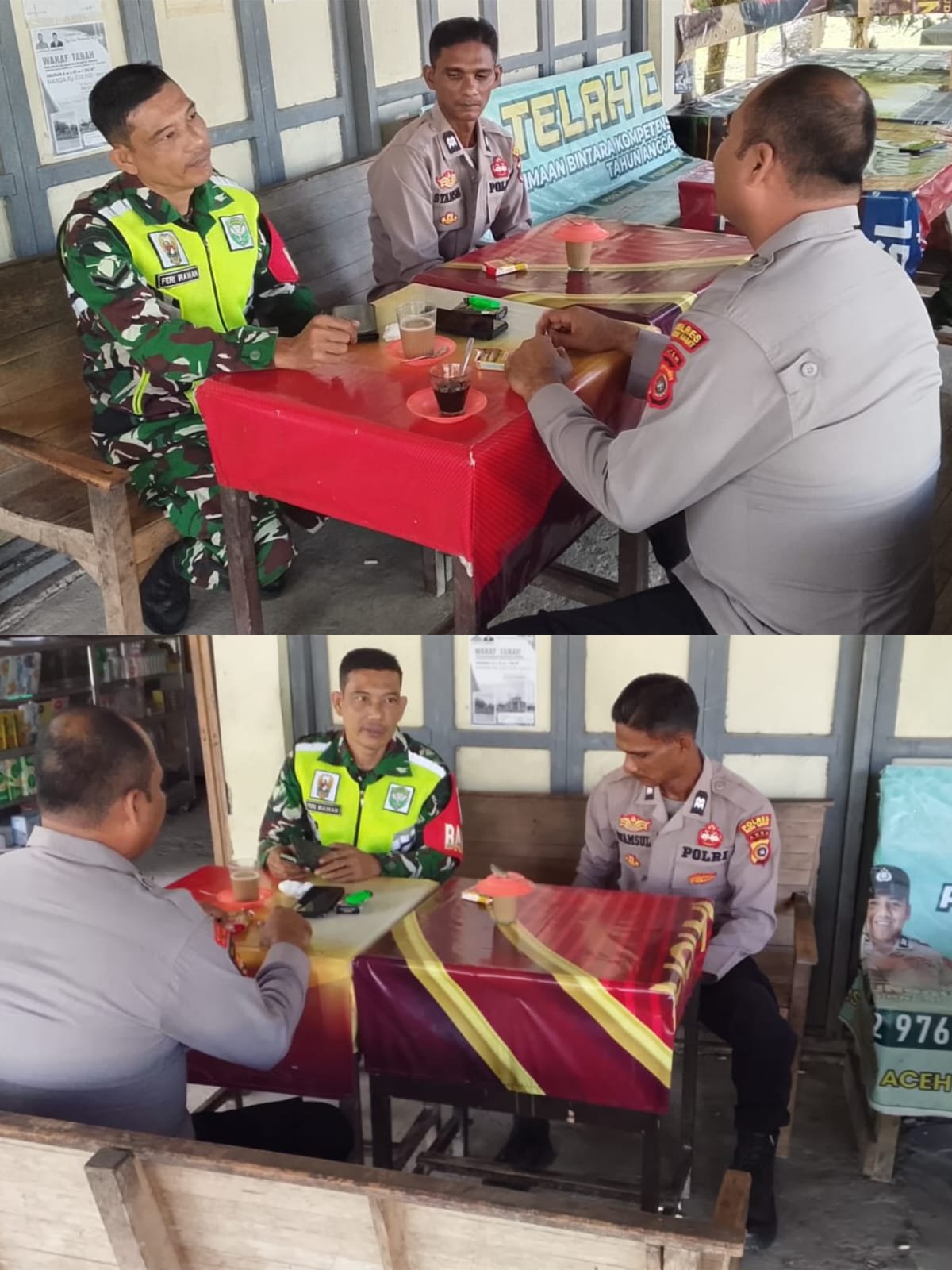 TNI-Polri Duduk Bersama Warga, Keamanan dan Kondusivitas Arongan Lambalek Jadi Bahasan