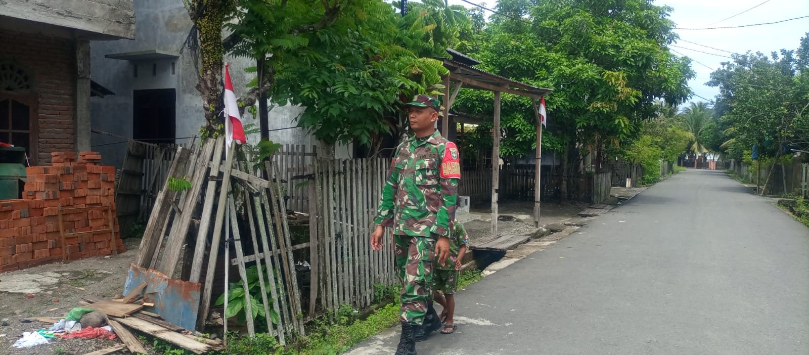 Koramil 01/Jaya Tingkatkan Patroli Antisipasi Perkembangan Situasi Wilayah Aceh Jaya