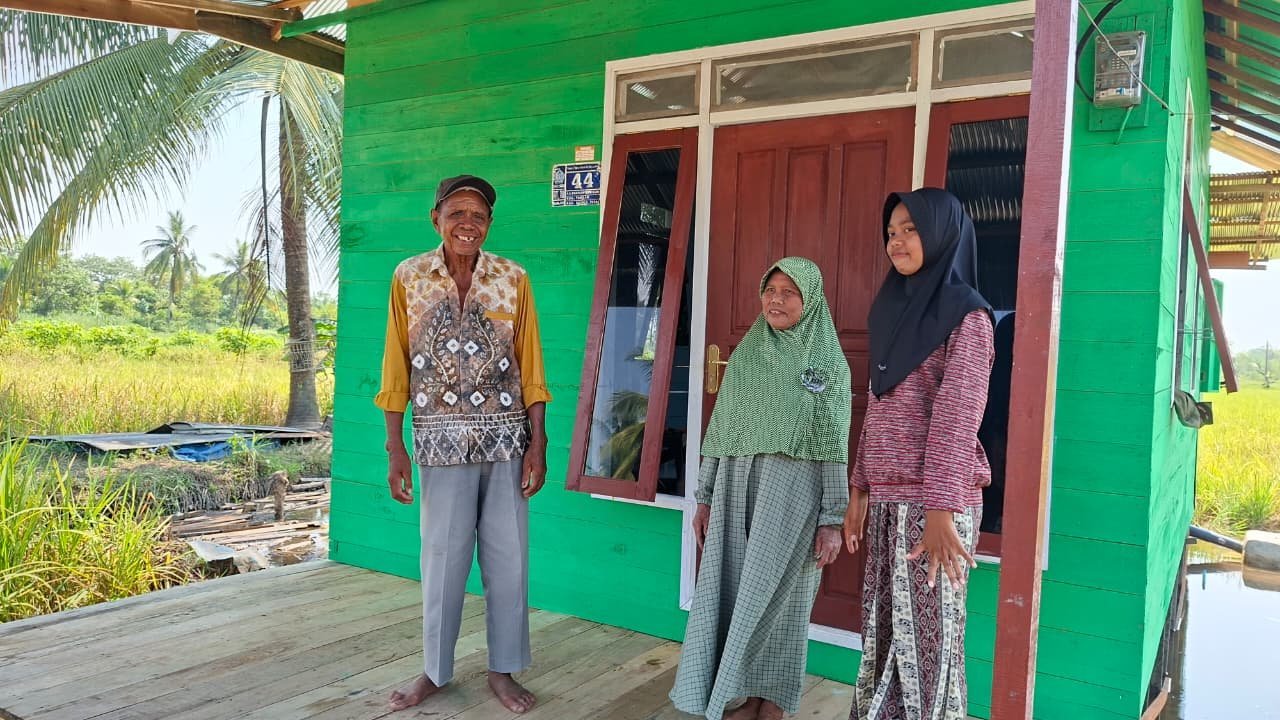 Perbaikan Rumah di Tamban Bangun oleh Satgas TMMD Ke-129 Dipuji Warga