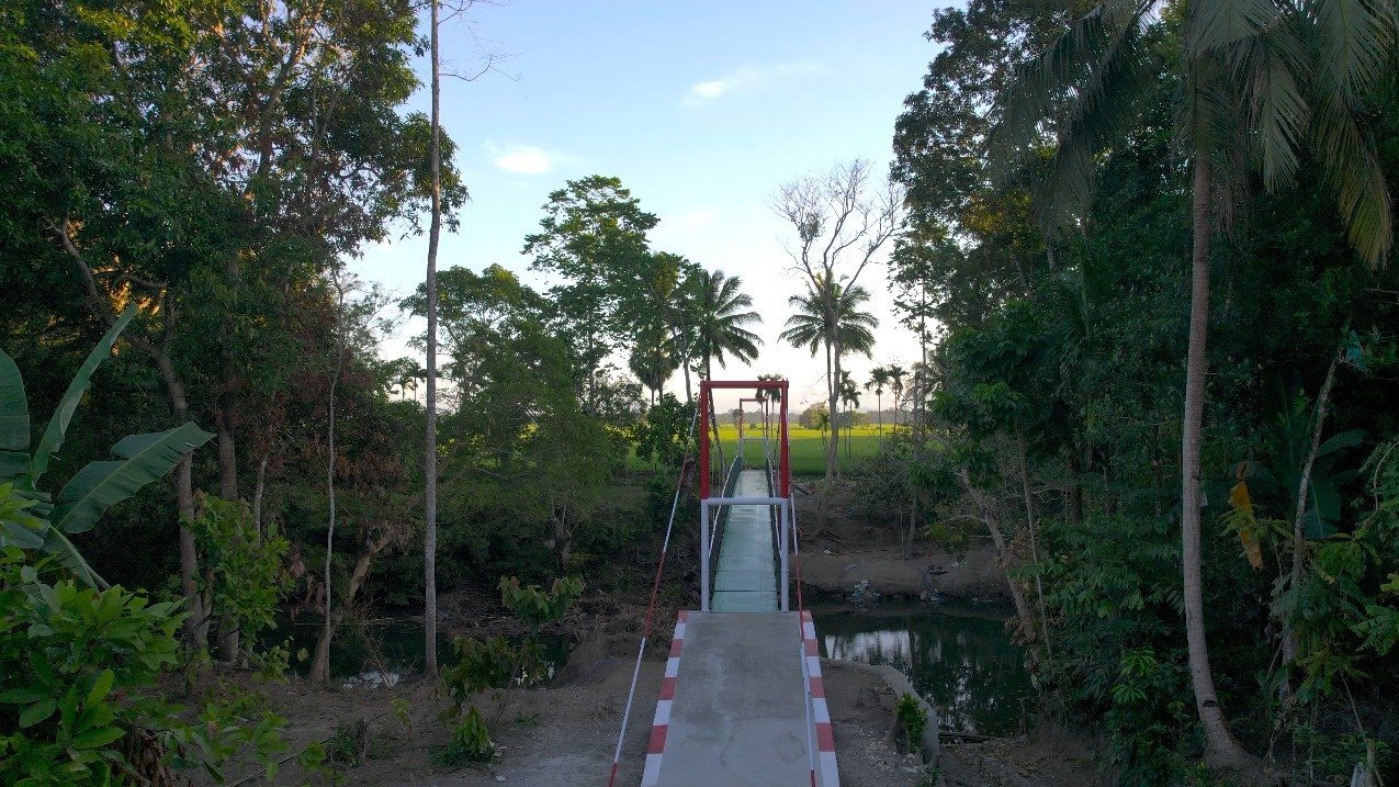 Jembatan TMMD Kodim 1407/Bone di Sibulue-Bontocani Sudah Dimanfaatkan Warga