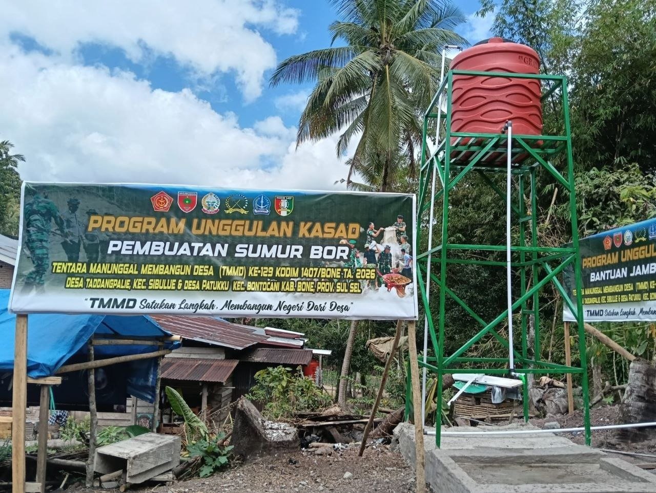 Sumber Air dan Sanitasi Baru Diresmikan di Sibulue dan Bontocani