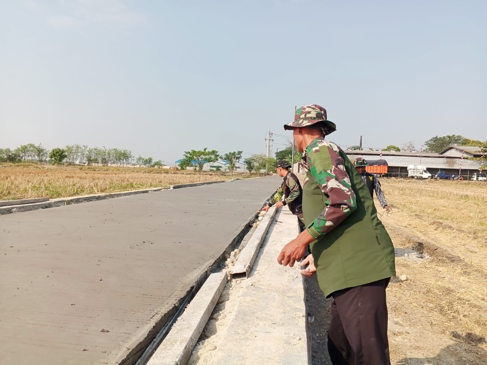 Pembangunan Talud dan Rabat Beton Rampung, Parangjoro Berbenah