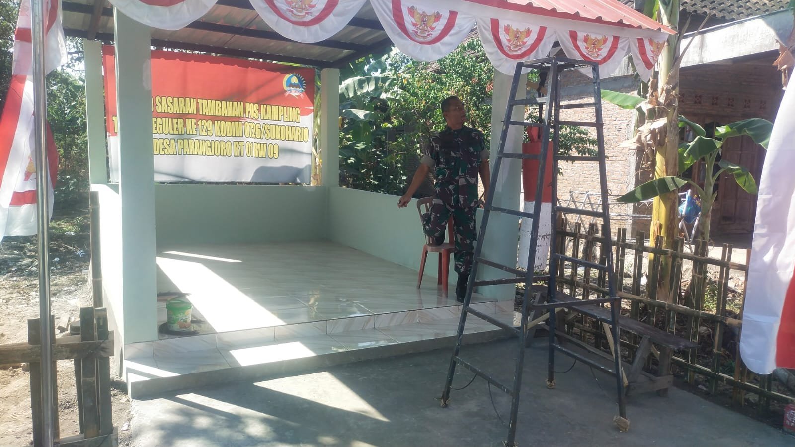 Pos Siskamling Parangjoro, Sasaran Tambahan TMMD yang Sedang Diselesaikan