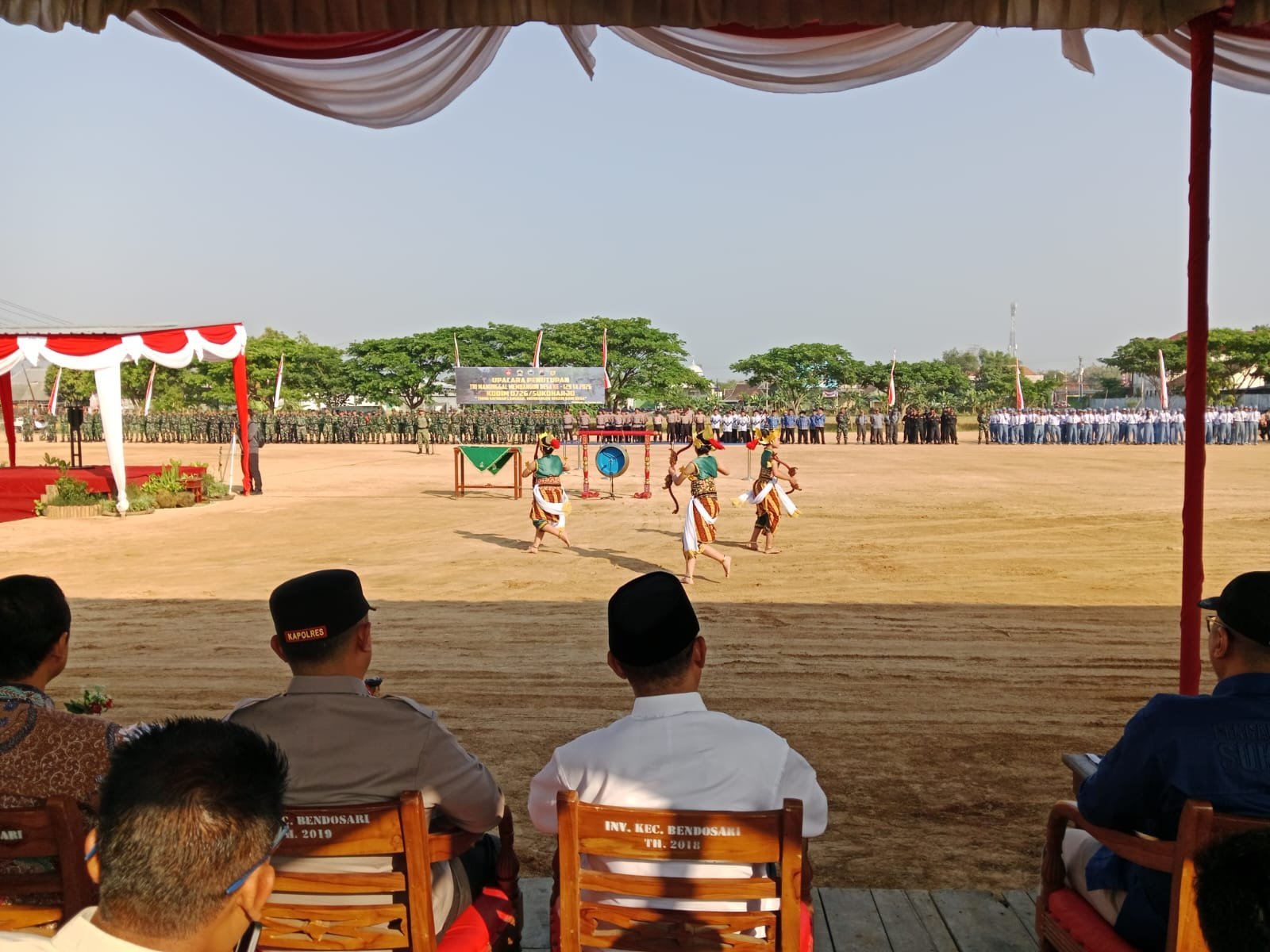 Kesenian Tradisional Jadi Penutup TMMD Reguler Ke-129 Kodim 0726/Sukoharjo
