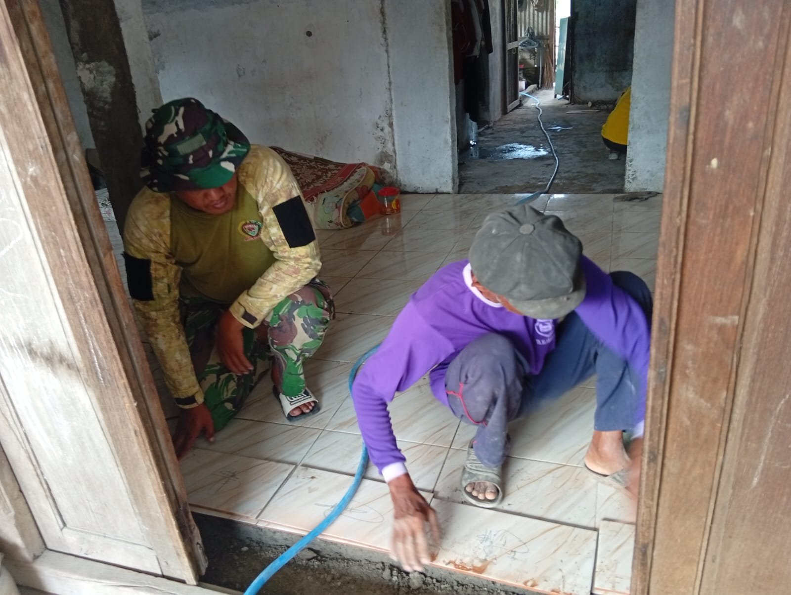Rumah Subani di Parangjoro Direnovasi Lewat Aksi Gotong Royong