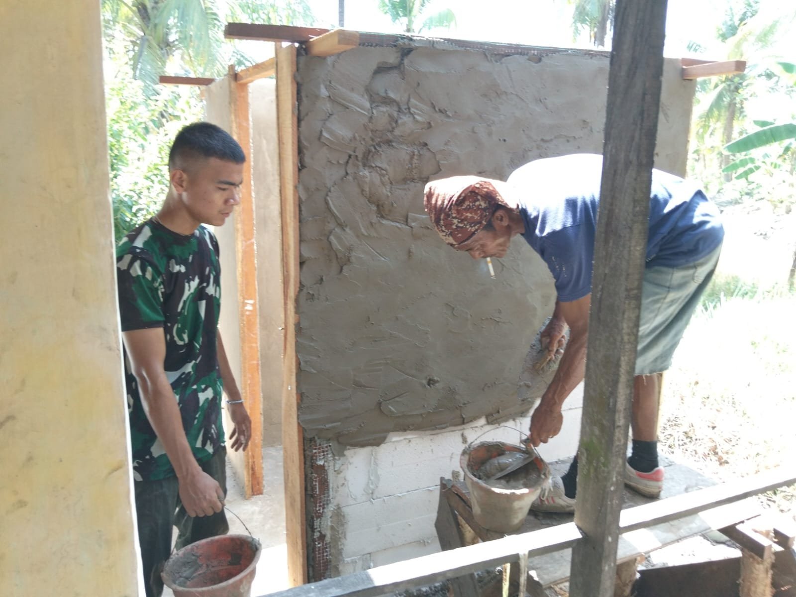 Gelagar 50 Persen, Plester 75 Persen: MCK Tamban Bangun Berprogres Signifikan