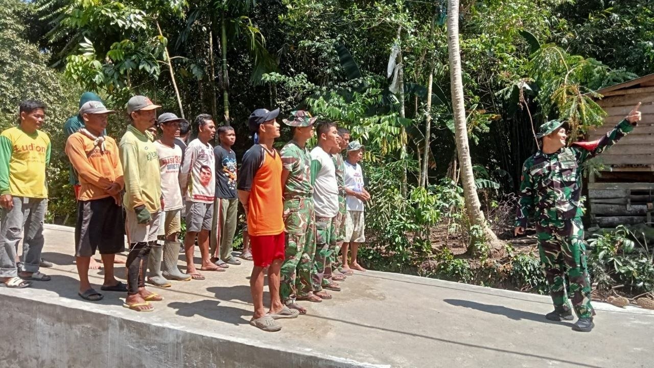 Sibulue: Apel Pagi Satgas TMMD Ke-129 Mempercepat Penyelesaian Pekerjaan