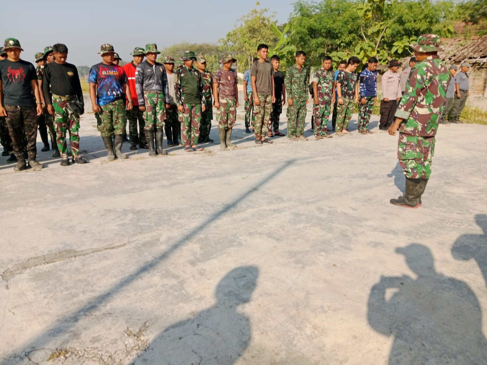 Pagi Dipilih untuk Penyetaraan Langkah, TMMD Reguler ke-129 Sukoharjo Dibuka Lewat Apel