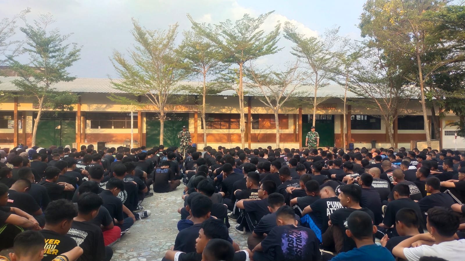 Pembinaan Nilai oleh TMMD Sambangi Siswa SMK di Sukoharjo