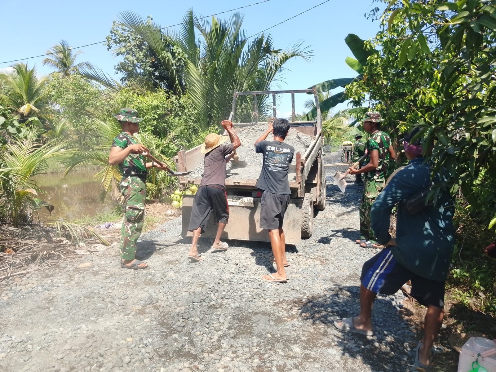 Perbaikan Jalan Tamban Bangun Capai 90%, 1.485 Meter Sudah Dikerjakan