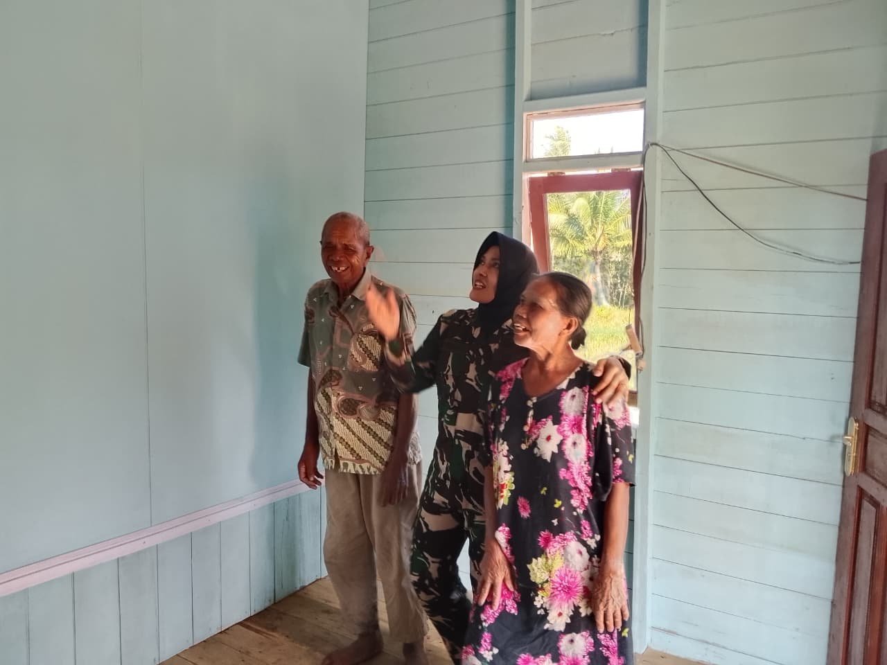Dukungan TMMD Ke-129 Ubah Wajah Rumah Kai di Tamban Bangun Jadi Layak