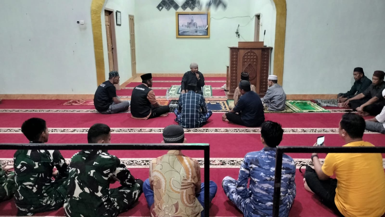 Doa Bersama di Masjid Nurul Huda, Bukti Sentuhan Sosial TMMD di Pattuku