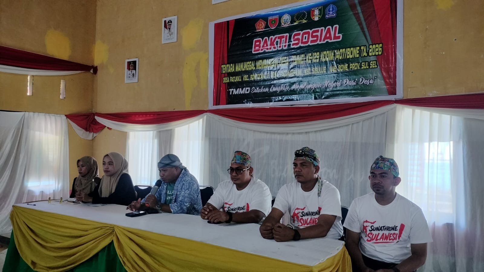 Sunat Massal TMMD ke-129 Dilaksanakan di Desa Pattuku, Warga Terima Layanan Kesehatan