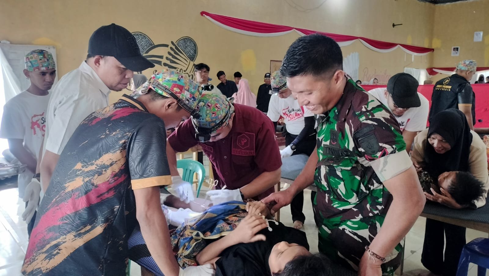 Sunat Massal Jadi Wujud Perhatian Nonfisik TMMD ke-129 di Pattuku
