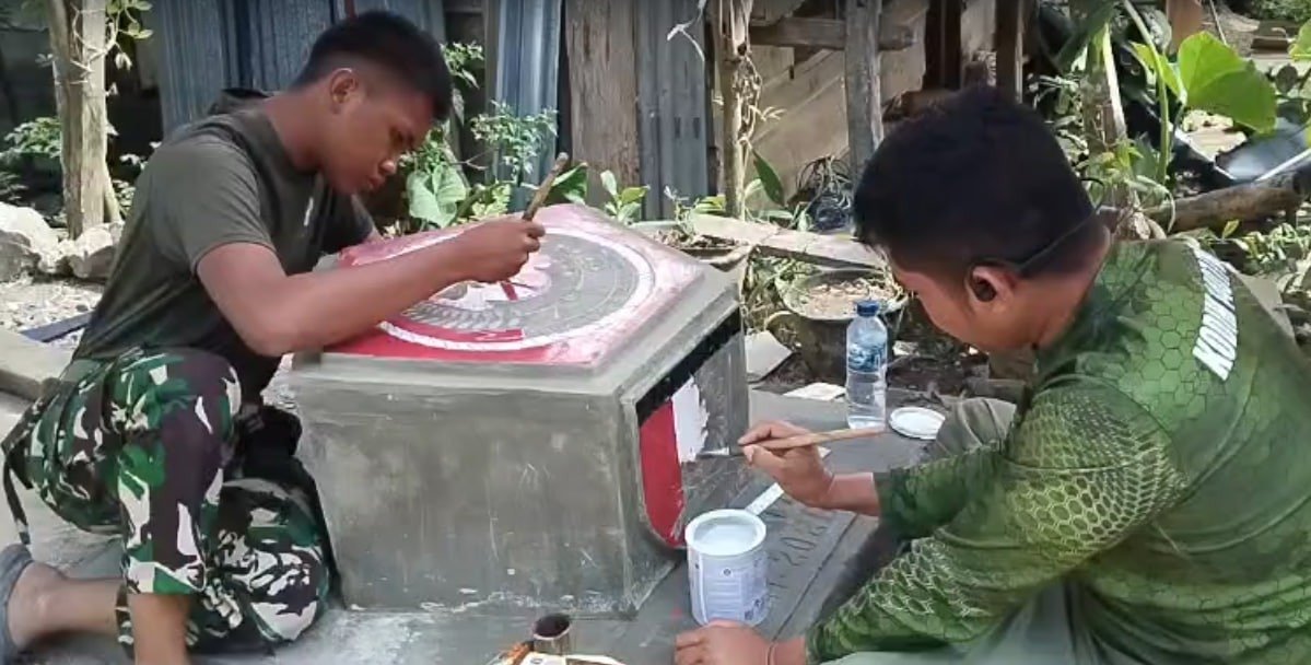 Pemasangan Prasasti Sahkan Penutupan Pembangunan RTLH di Desa Pattuku