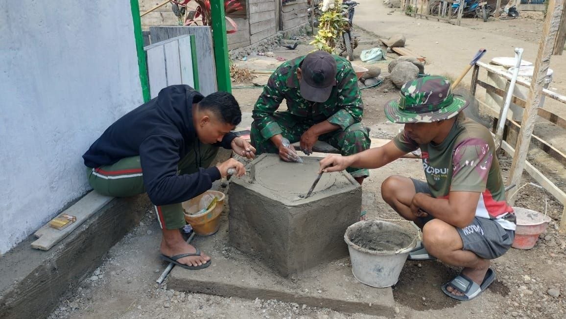 Prasasti Perkuat Identitas Lokasi RTLH Bapak Bella di Desa Pattuku